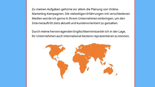 Anschreiben