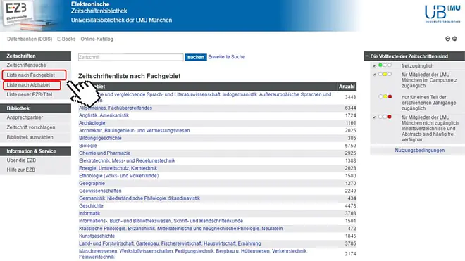 Elektronische Zeitschriftenbibliothek