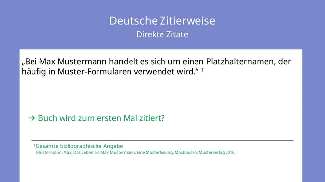 Deutsche Zitierweise