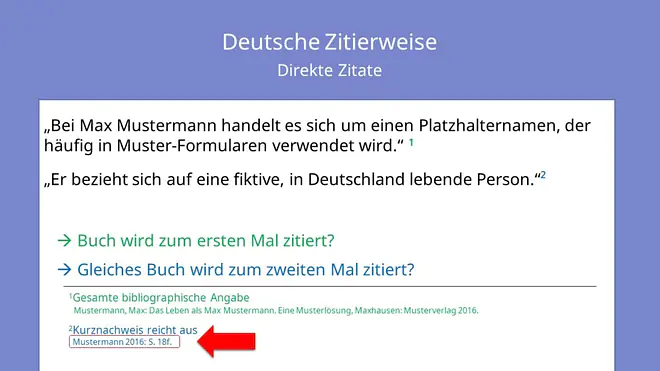 Deutsche Zitierweise