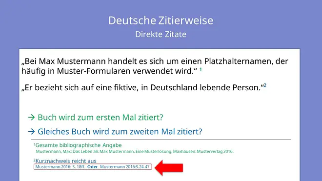 Deutsche Zitierweise