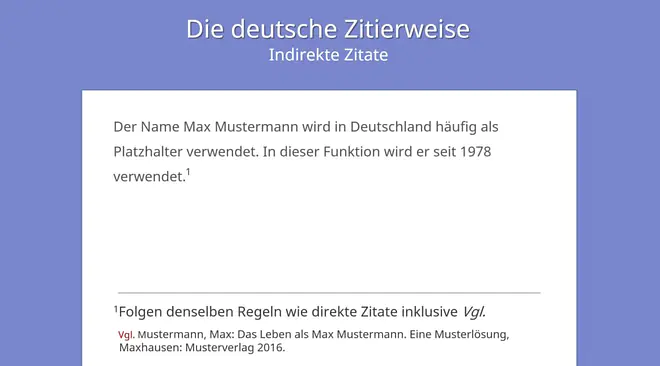 Deutsche Zitierweise,
