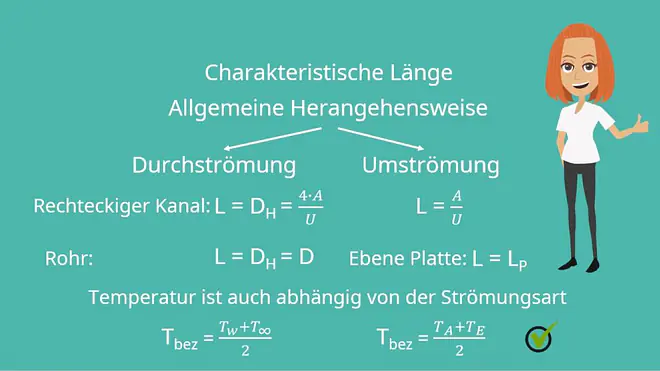 Konvektiver Wärmeübergang, Reynoldszahl, Nusselt-Zahl, Grashof-Zahl, Prandtl-Zahl