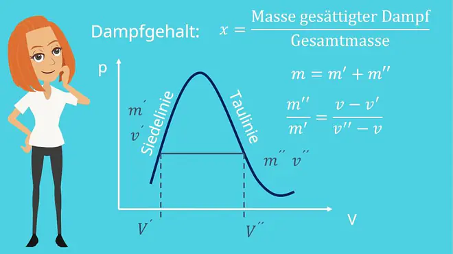Nassdampf, Nassdampfgebiet, Taulinie