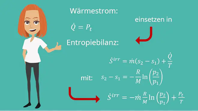 Entropieänderung, Entropieänderung berechnen