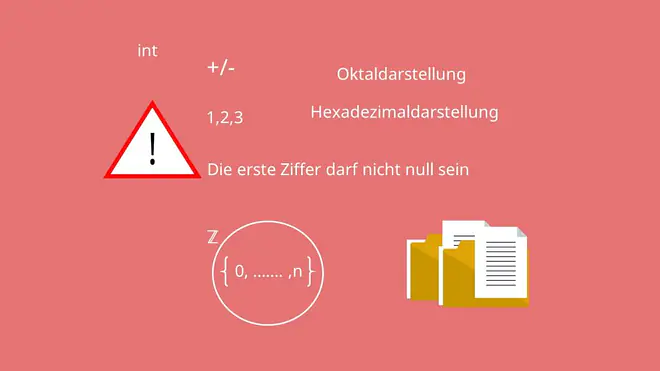 Datentypen, Datentypen in C, C Datentypen, Int, Integer, Char