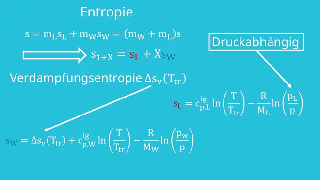 Entropie Formel