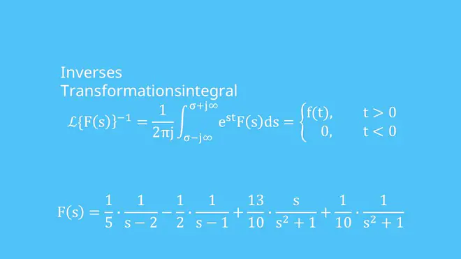 Laplace-Transformation, Laplace-Transformation Beispiel
