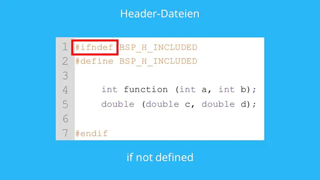 Header-Datei C, C Header