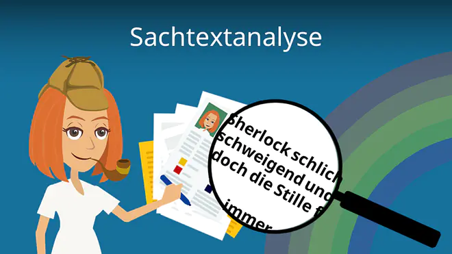Zum Video: Sachtextanalyse