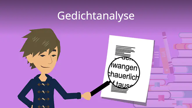 Zum Video: Gedichtanalyse