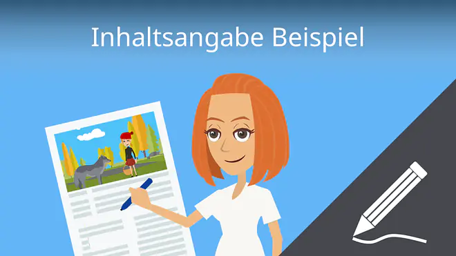 Zum Video: Inhaltsangabe Beispiel