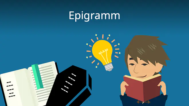 Zum Video: Epigramm