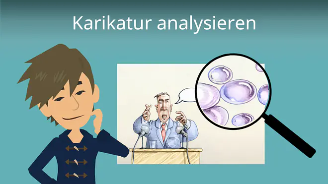 Zum Video: Karikatur analysieren