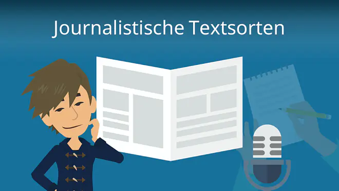 Zum Video: Journalistische Textsorten