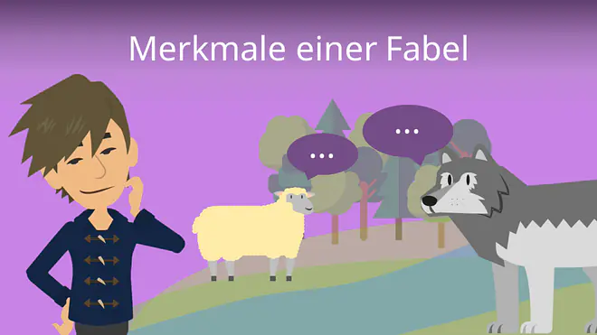 Zum Video: Merkmale einer Fabel