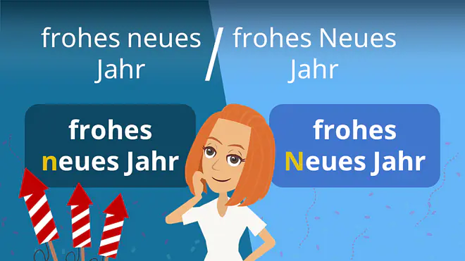 Zum Video: frohes neues Jahr/frohes Neues Jahr