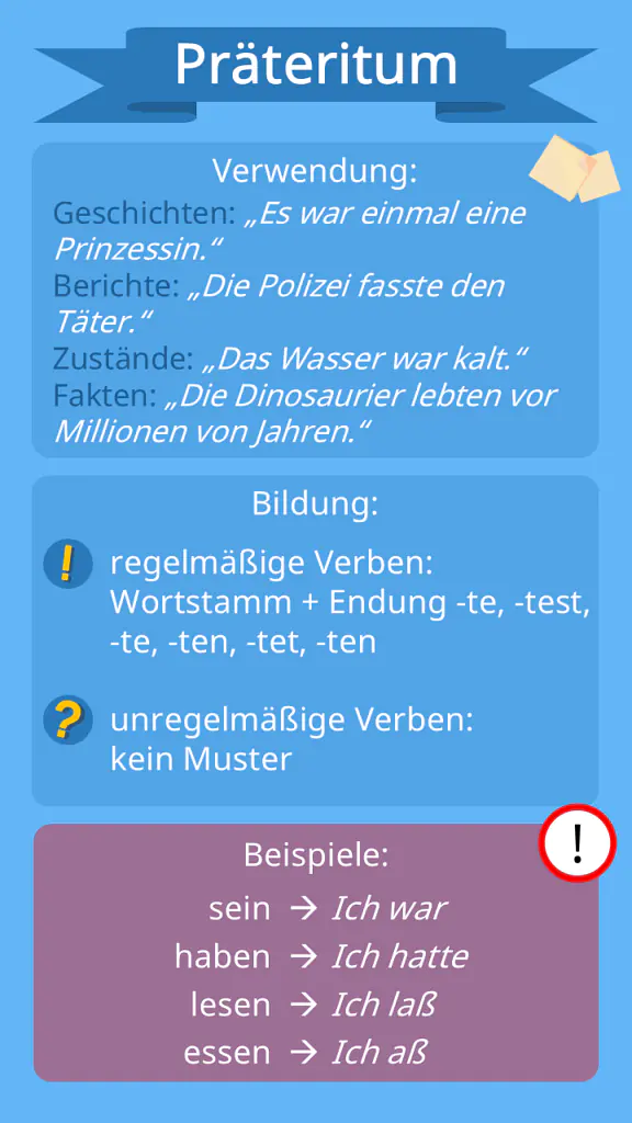 präteritum, präteritum deutsch, präteritum imperfekt, präteritum zeitform, präteritum german, präteritum bilden, was ist präteritum für eine zeitform, präteritum verwendung, imperfekt bilden, imperfekt verwendung, zeitform imperfekt, verben konjugieren präteritum