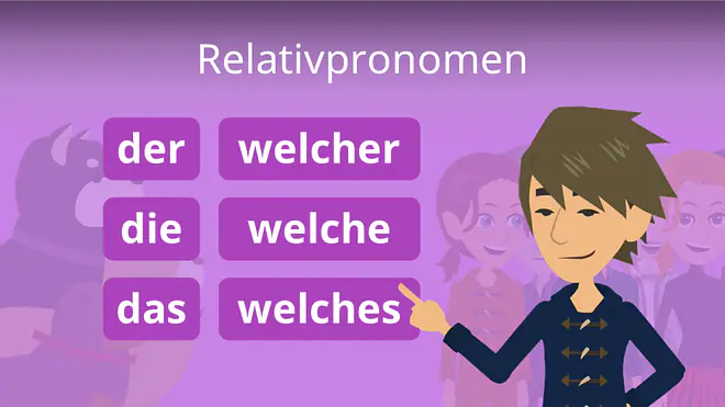Zum Video: Relativpronomen