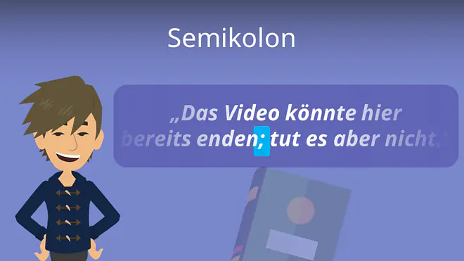Zum Video: Semikolon