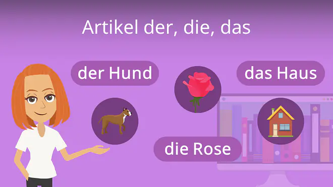 Zum Video: Artikel der, die, das