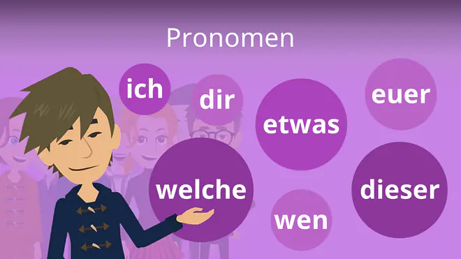 Zum Video: Pronomen