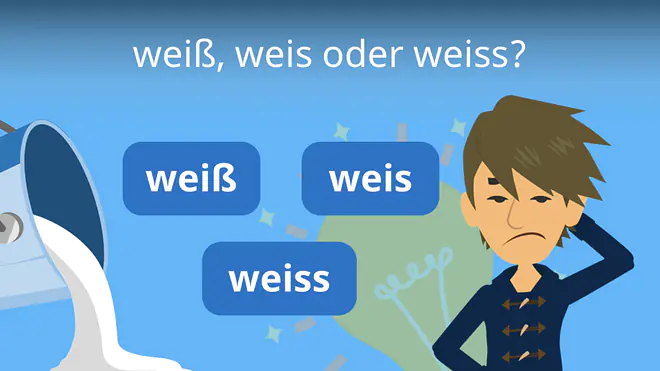 Zum Video: weiß, weis oder weiss?