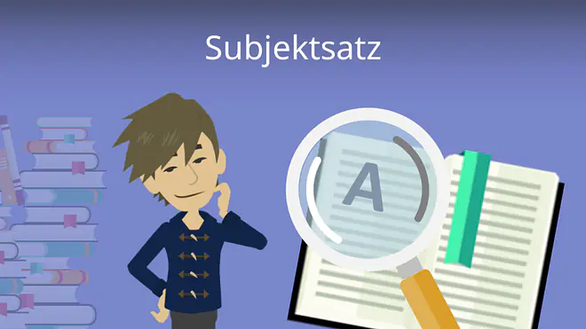 Zum Video: Subjektsatz