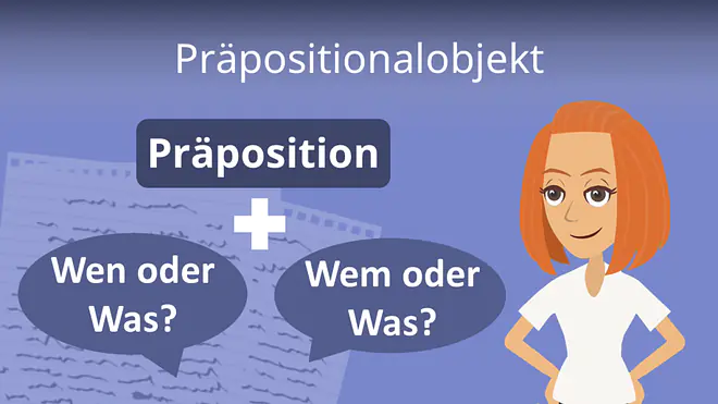 Zum Video: Präpositionalobjekt