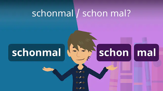 Zum Video: schonmal / schon mal?