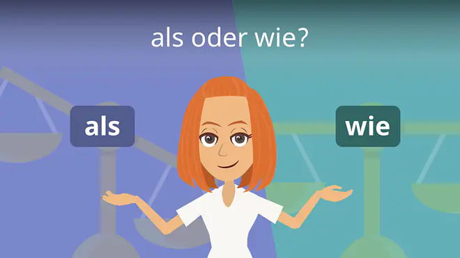 Zum Video: als oder wie?