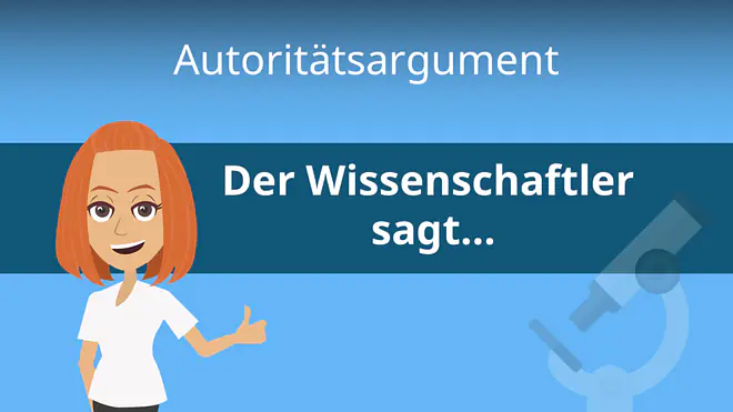 Zum Video: Autoritätsargument