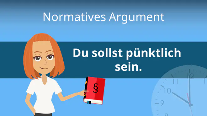 Zum Video: Normatives Argument