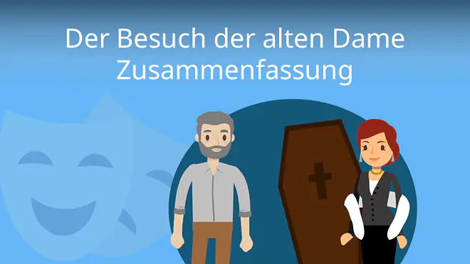 Zum Video: Der Besuch der alten Dame - Zusammenfassung