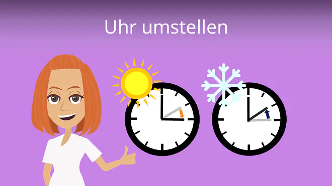 Zum Video: Uhr umstellen