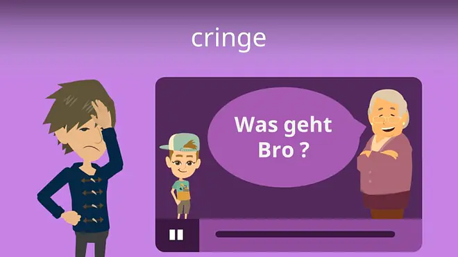 Zum Video: cringe