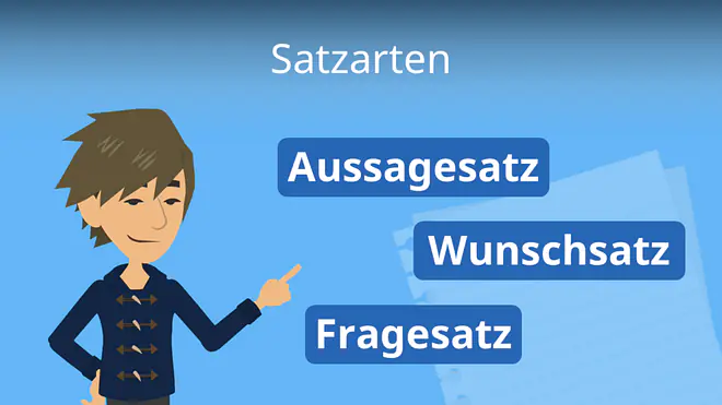 Zum Video: Satzarten