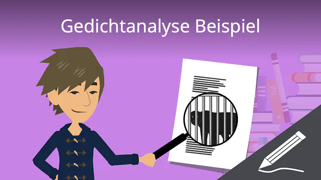 Zum Video: Gedichtanalyse Beispiel
