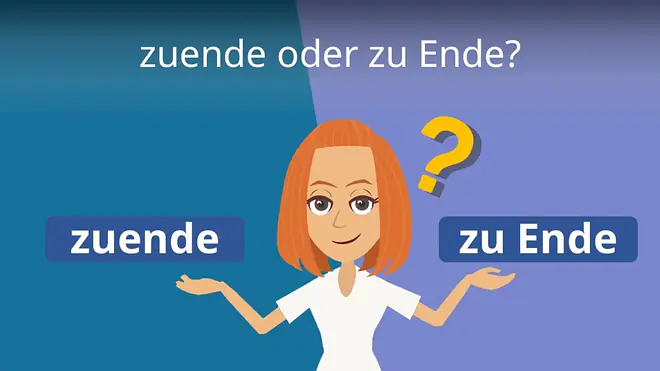 Zum Video: Zuende oder zu Ende