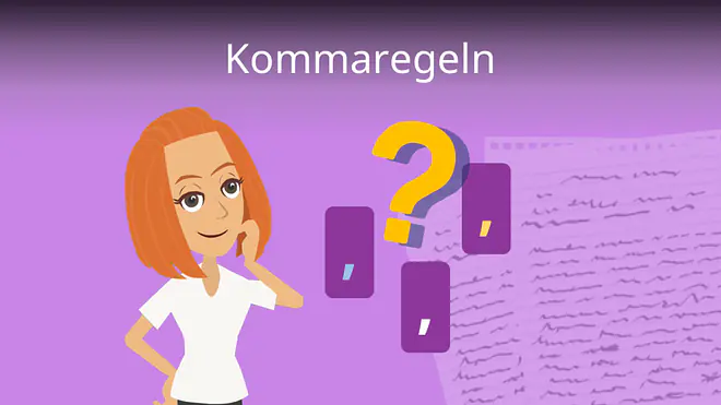 Zum Video: Kommaregeln