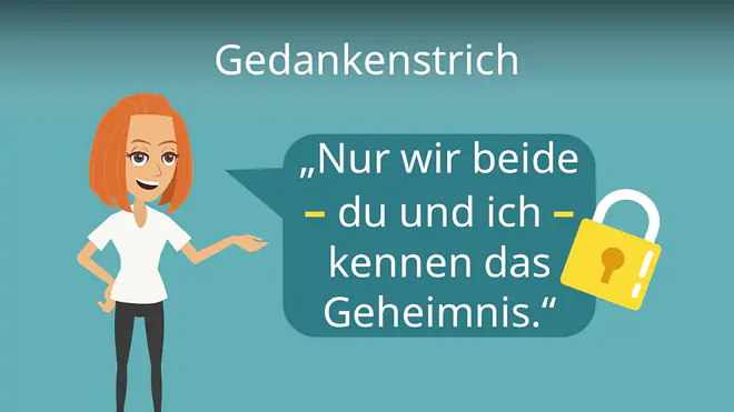 Zum Video: Gedankenstrich
