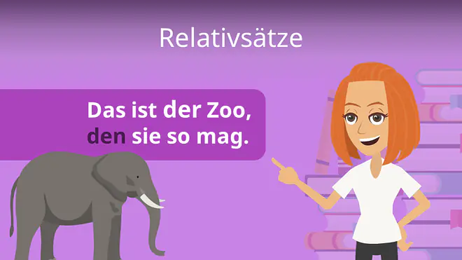 Zum Video: Relativsätze