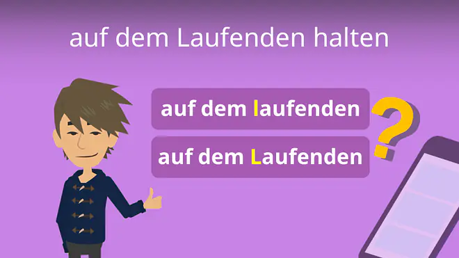 Zum Video: auf dem Laufenden halten