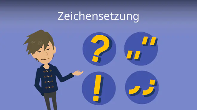 Zum Video: Zeichensetzung