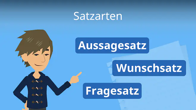Zum Video: Satzarten
