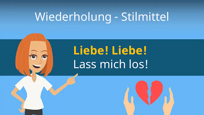 Zum Video: Wiederholung Stilmittel