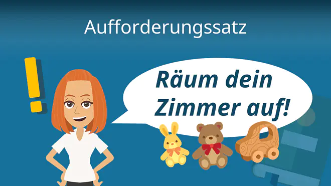 Zum Video: Aufforderungssatz