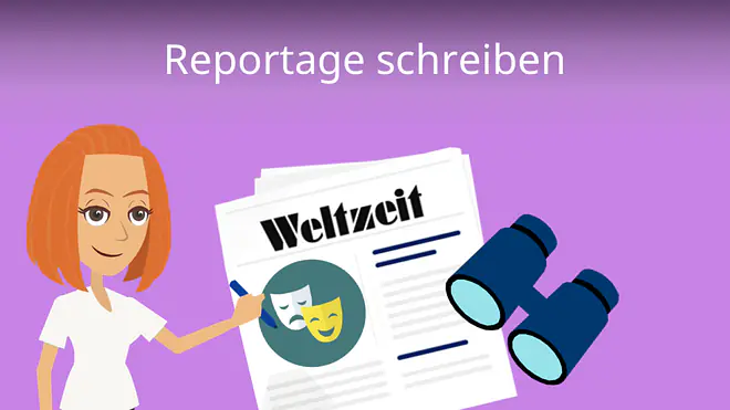 Zum Video: Reportage schreiben