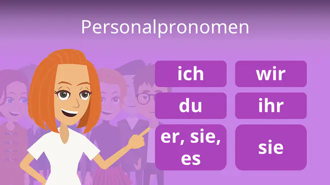 Zum Video: Personalpronomen