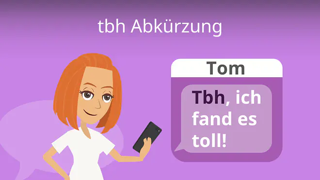 Zum Video: tbh Abkürzung